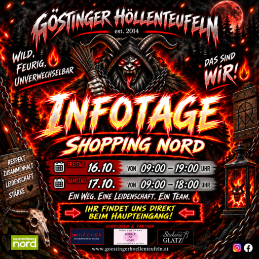 Infotage im Shopping Nord
